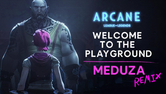 라이엇 게임즈가 장편 애니메이션 시리즈 '아케인' 출시 1주년을 맞아 OST 리믹스 음원 3종을 공개했다. 라이엇 게임즈 제공